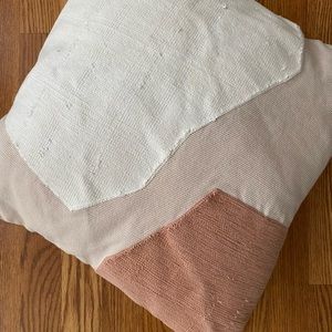 Three (3) West Elm Corded Minimalist Geo Pillow Cover 20x20